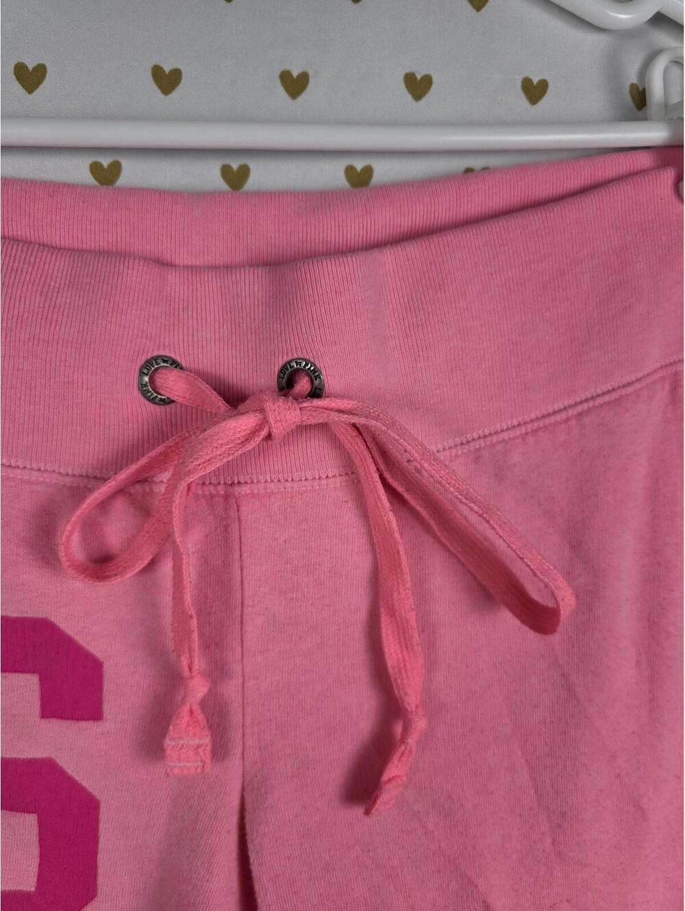 Victorias Secret PINK Logo BUTT Joggers 86 VINTAGE y2K Sweatpants MEDIUM - Picture 5 of 8
